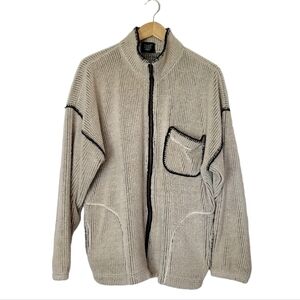 EZZE Wear Fuzzy Zip Down Jacket